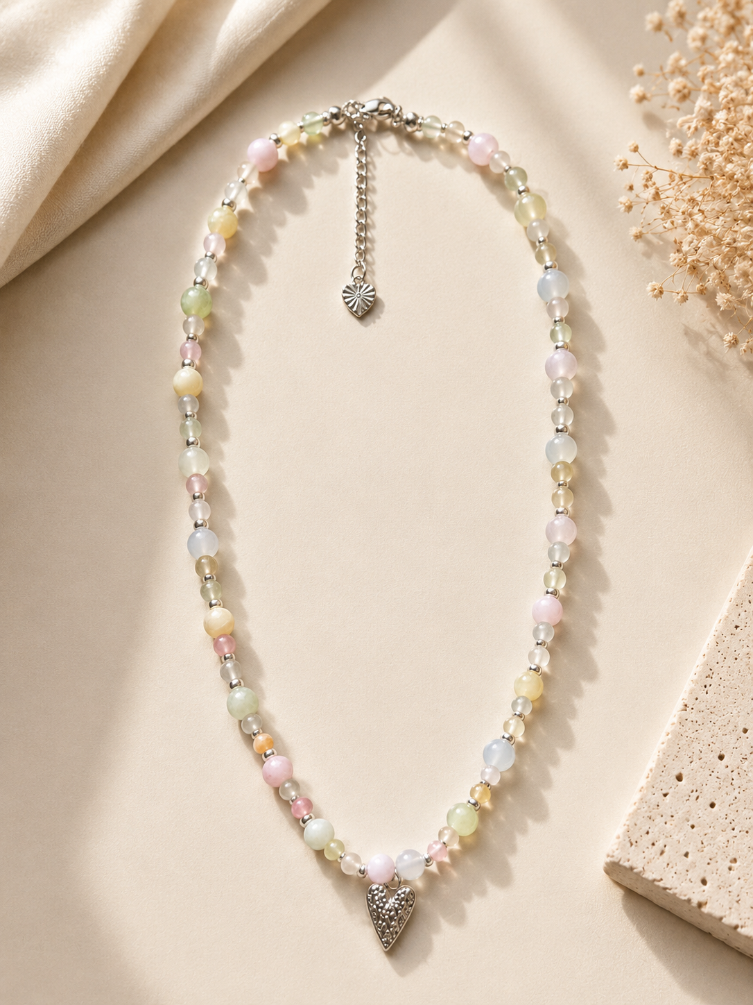 Pastel Heart Necklace
