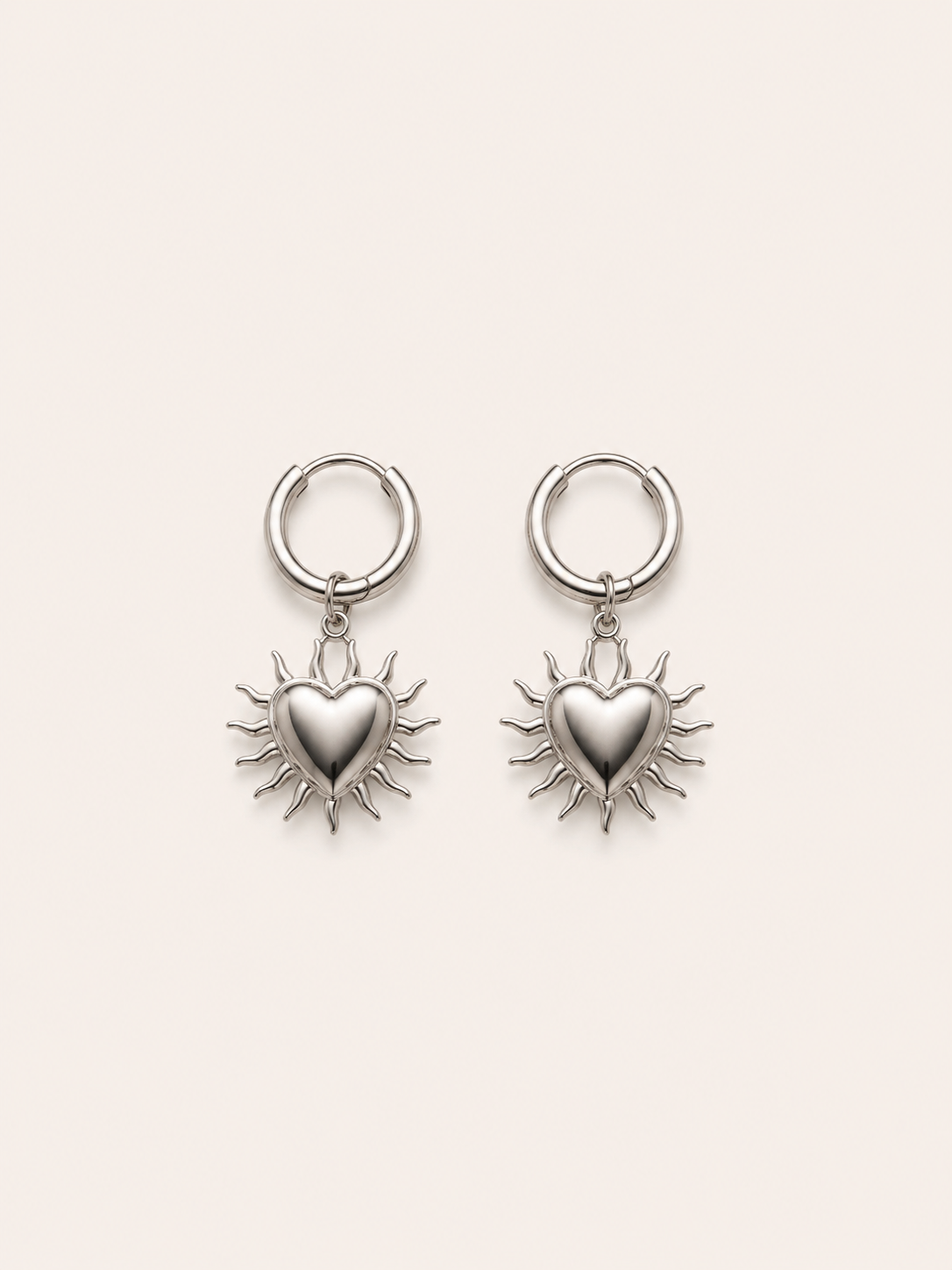 Sunny Heart Earrings