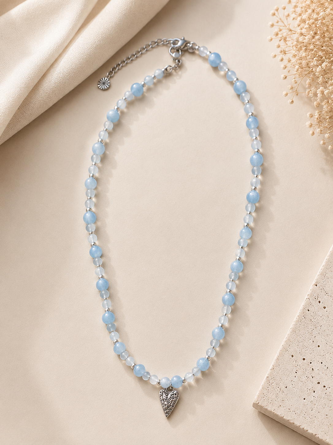 Sky Heart Necklace